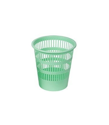 PAPELERA REJILLA FAIBO 12 L PASTEL VERDE