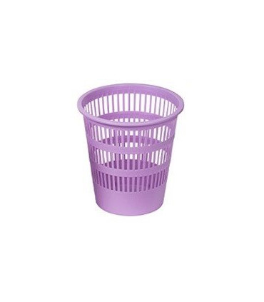 PAPELERA REJILLA FAIBO 12 L PASTEL VIOL.