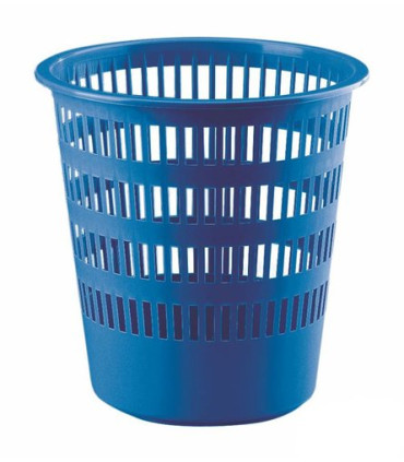PAPELERA REJILLA FAIBO 16.L AZUL