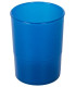 PORTA LAPICES PLASTICO REDONDO TR. AZUL