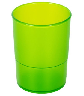 PORTA LAPICES PLASTICO REDONDO TR. KIWI