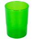 PORTA LAPICES PLASTICO REDONDO TR. VERDE