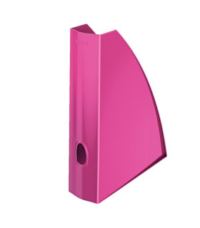 REVISTERO PLASTICO LEITZ WOW FUCSIA
