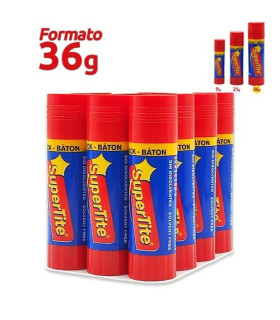 BARRA PEGAMENTO SUPERTITE 36g BANDEJA 12