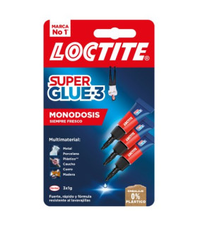 PEGAMENTO INST.SUPER GLUE-3  3x1g M.TRIO