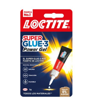 PEGAMENTO INST.SUPER GLUE-3 GEL  3g POW.