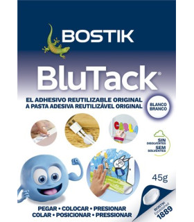 MASILLA ADHESIVA BLU-TACK BLANCO