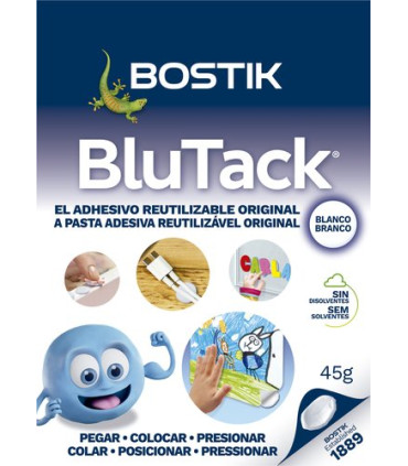 MASILLA ADHESIVA BLU-TACK BLANCO