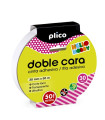 CINTA ADHESIVA DOBLE CARA PLICO 30x50