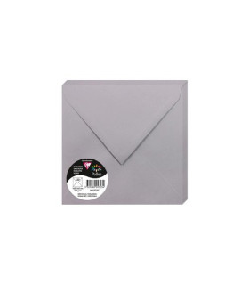 SOBRE CLAIREFONTAINE 165x165 GRIS P/20
