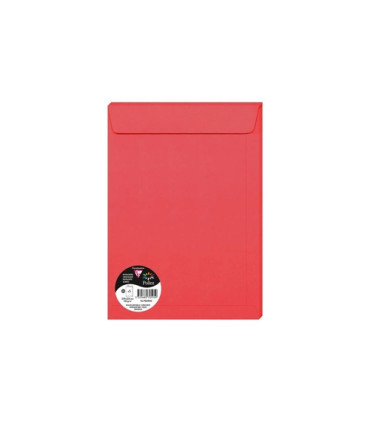 BOLSA CLAIREFONTAINE 229x324 GROSELLA P/