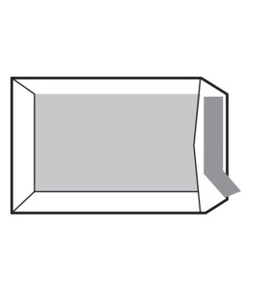 BOLSA CARTOSAM 229x324 BLANCO 90g C/100