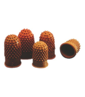 DEDILES de GOMA TALLA 1 C/10