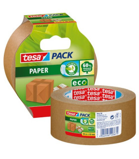 CINTA EMB.TESA PAPEL ECOLOGO 50x50 MARR.