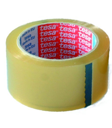 CINTA EMB.TESA POLIOLEF.66x50 SIL.TRANSP