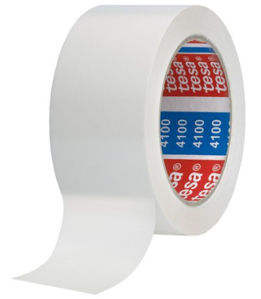 CINTA EMB.TESA PVC RUGOSO 66x50 BLANCO