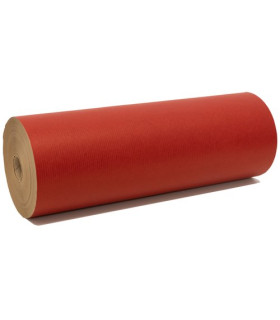 PAPEL EMB.KRAFT BOB.1ª ROJO 31 cm