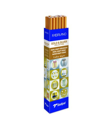 PAPEL EMB.KRAFT SADIP.ORO 1x3 EXP.25