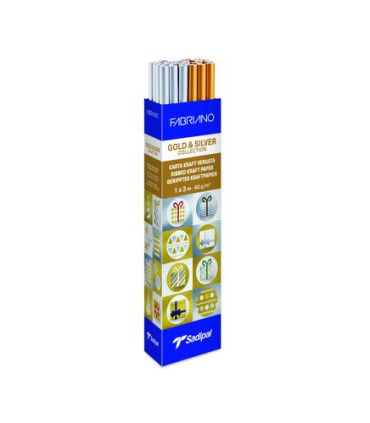 PAPEL EMB.KRAFT SADIP.ORO/PLT.1x3 EXP.25