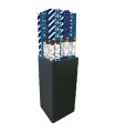 PAP.REGALO RL.CLAIREF.0,7x2 LIN.AZUL (30
