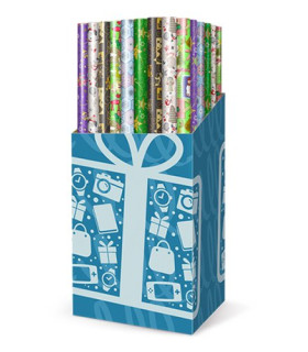 PAPEL REGALO RL.TV 0,7x2 NAVIDAD (60)