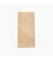 BOLSA PAPEL KRAFT  16x30 ESTRELLAS P/50