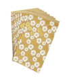 BOLSA PAPEL KRAFT  24x35 FLORES P/50