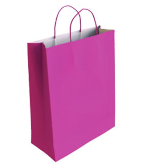 BOLSA PAPEL KRAFT BLANCO 18x24 FUC P/50