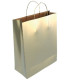 BOLSA PAPEL KRAFT LISO 40x46 ORO P/25
