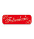 ETIQ.REG. R.250 FELICIDADES ROJO