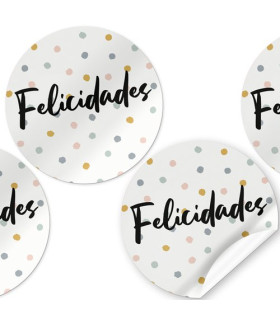ETIQ.REG. R.250 REDON. FELICIDADES