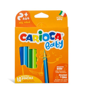 LAPICES COLOR CARIOCA BABY CAJA de 10