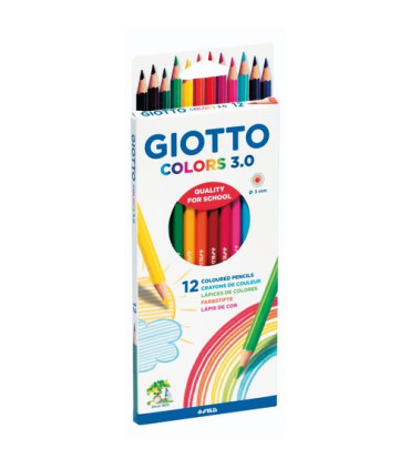 LAPICES GIOTTO COLORS 3.0 Est. 12 ud