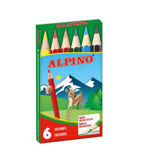 LAPICES COLOR ALPINO  CT. est. 6