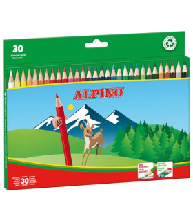 LAPICES COLOR ALPINO  LG. est.30