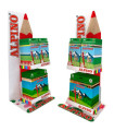LAPICES COLOR ALPINO  LG. EXPOSITOR 36