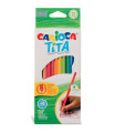 LAPICES COLOR CARIOCA TITA HEX. est.12