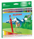LAPICES COLOR ALPINO BORR. est.24 c/GM
