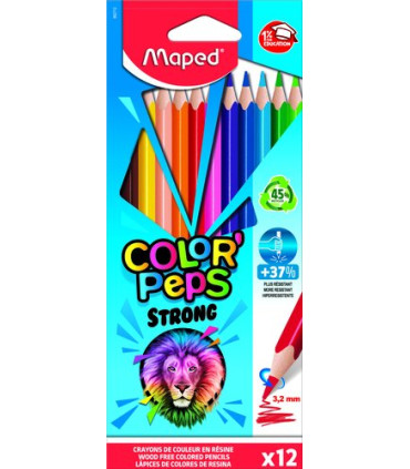 LAPICES COLOR MAPED COLOR PEPS RES. E/12