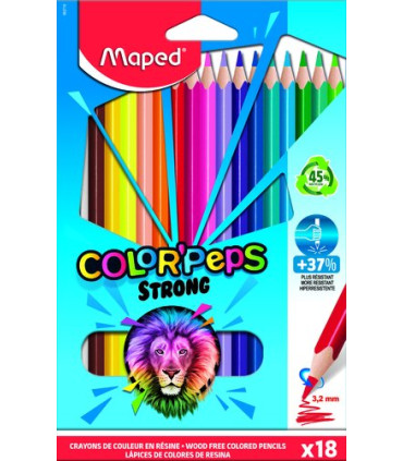 LAPICES COLOR MAPED COLOR PEPS RES. E/18