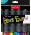 LAPICES COLOR FABER-CASTELL BLACK est.24