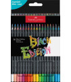LAPICES COLOR FABER-CASTELL BLACK est.36