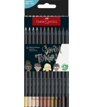 LAPICES COLOR FABER-CASTELL B.E. SKIN E/