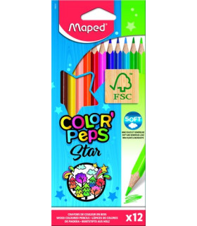 LAPICES COLOR MAPED COLOR PEPS  est.12