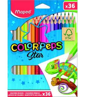 LAPICES COLOR MAPED COLOR PEPS  est.36