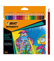 LAPICES COLOR BIC INTENSITY UP B/24