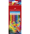 LAPICES COLOR FABER TRIANG.0.4mm EST.12