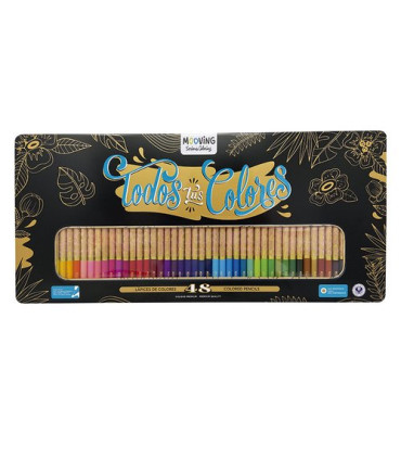 LAPICES COLOR MOOVING EST.MET.48