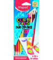 LAPICES COLOR MAPED COLOR PEPS DUO es.12
