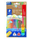 LAPICES COLOR STAEDT.128 NC TR.JUMBO 12